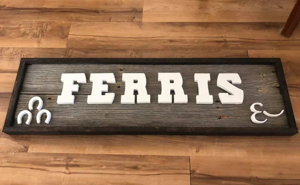 Barn Wood Sign